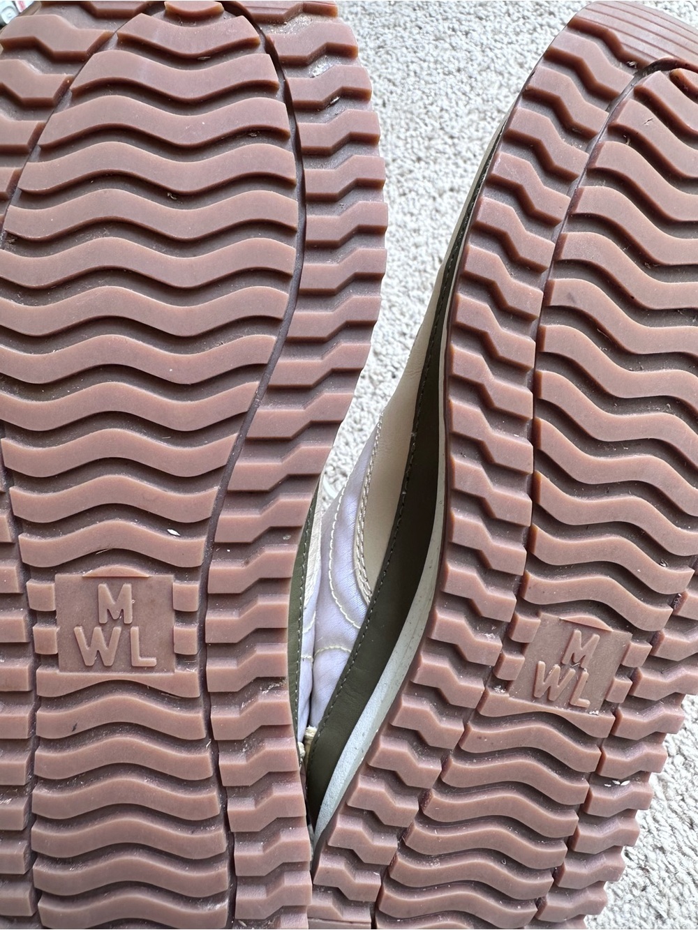 Madewell Kickoff Trainer Sneaker in Cream and Yellow - Picture 5 of 6
